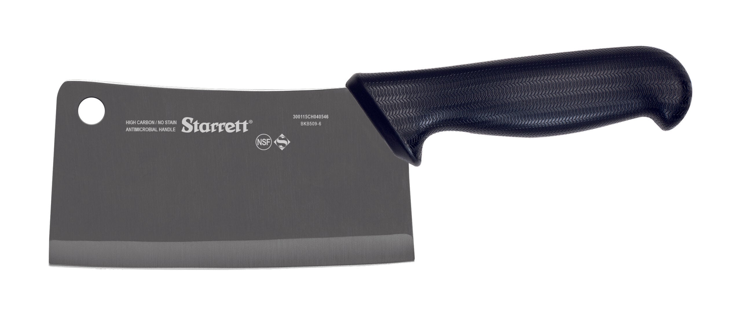 Starrett Cleaver Wide Knife 6" 150 mm, Svart - BKB509-6