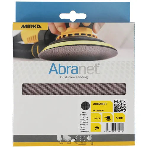 Mirka Bastukit Eurovision Edition Roundy handslipstöd + 9x Abranet + Bastutermometer