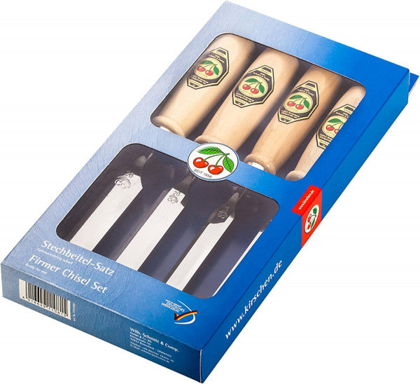 Kirschen Stämjärnsset, bokhandtag, 4-delar