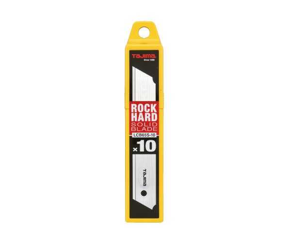 Tajima Reservblad SOLID Rock Hard Blade 25mm (10-pack)- LCB65S-10
