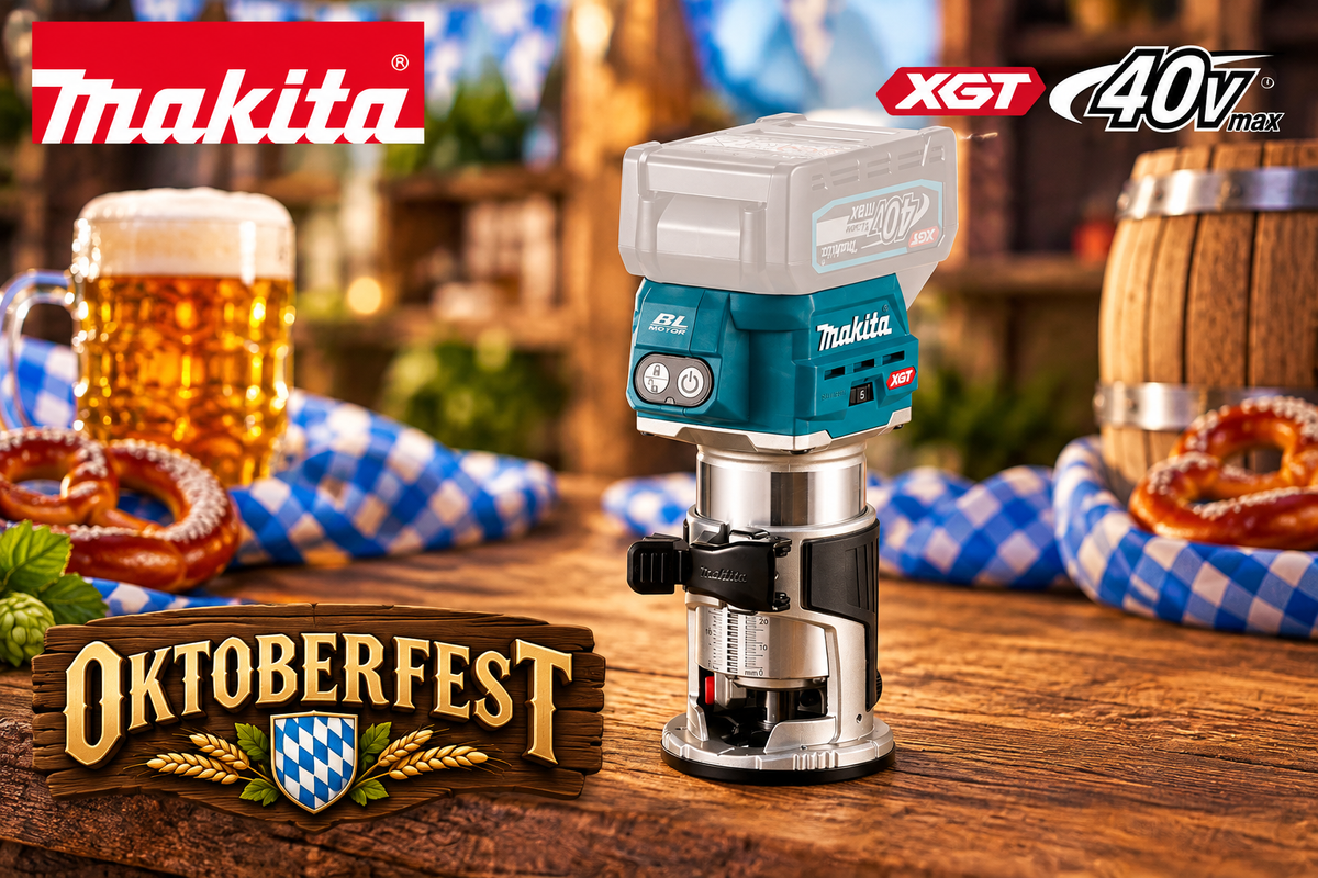 Makita Multifräs XGT 40V Lite tillbehör - RT001GZ04 Naken Oktoberfest
