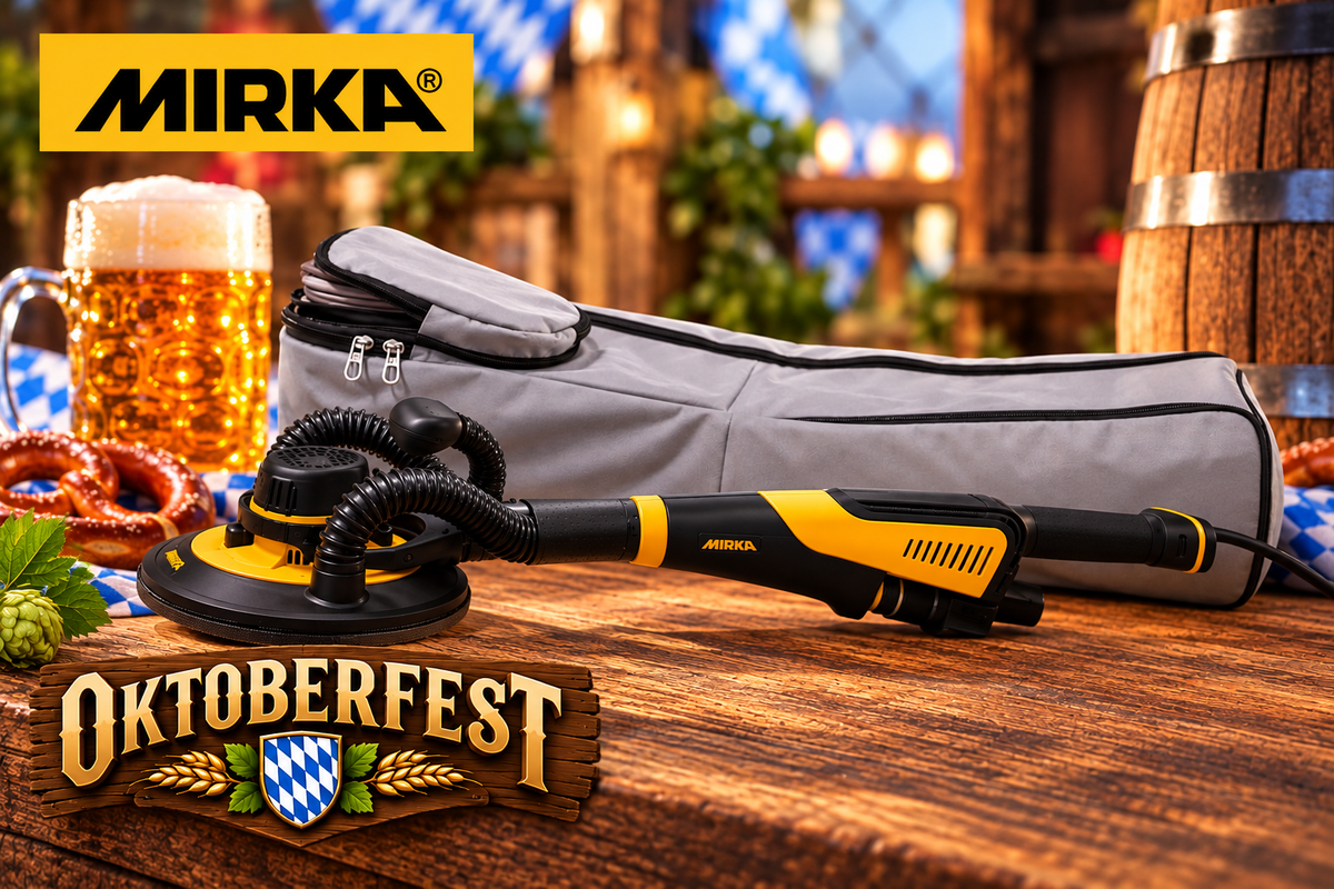 Mirka LEROS-S 950CV Kort Väggslipmaskin 225mm, 5,0 med väska