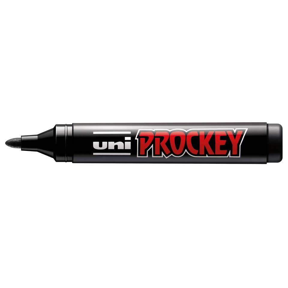 uni-ball Prockey PM-122 märkpennor, 4 färger – vattenbaserade, PFP – produkt- eller användningsbild