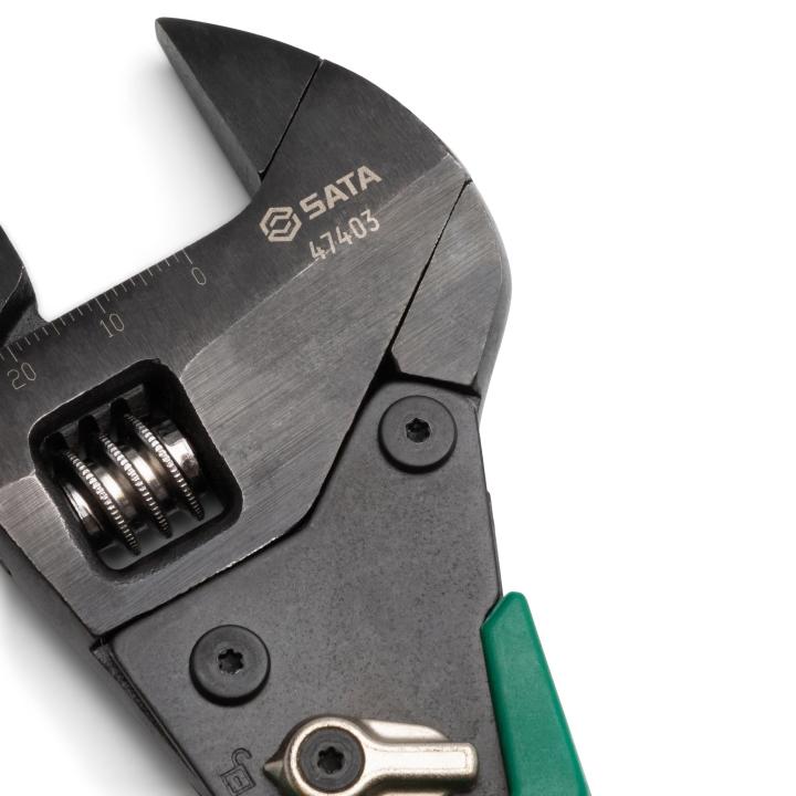 Sata Ratcheting Adjustable Wrench 8" ST47403