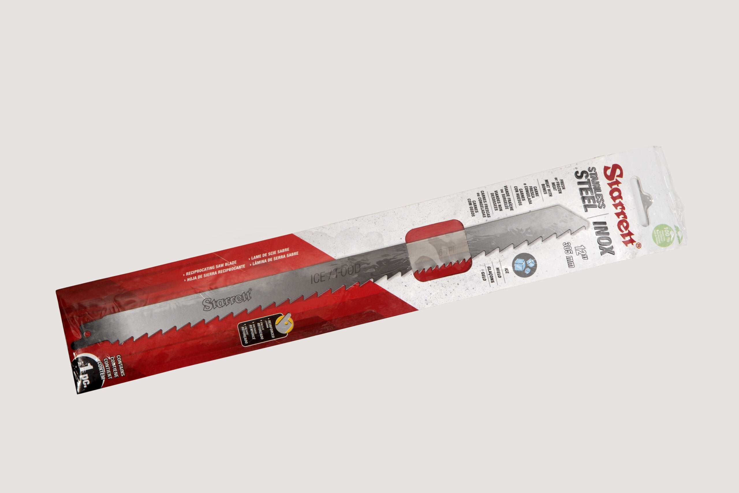 Starrett Tigersågblad 3TPI 305mm Rostfritt kött/is SS123-1