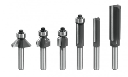 Mafell Frässtål Router bit set LO-FS8 6T