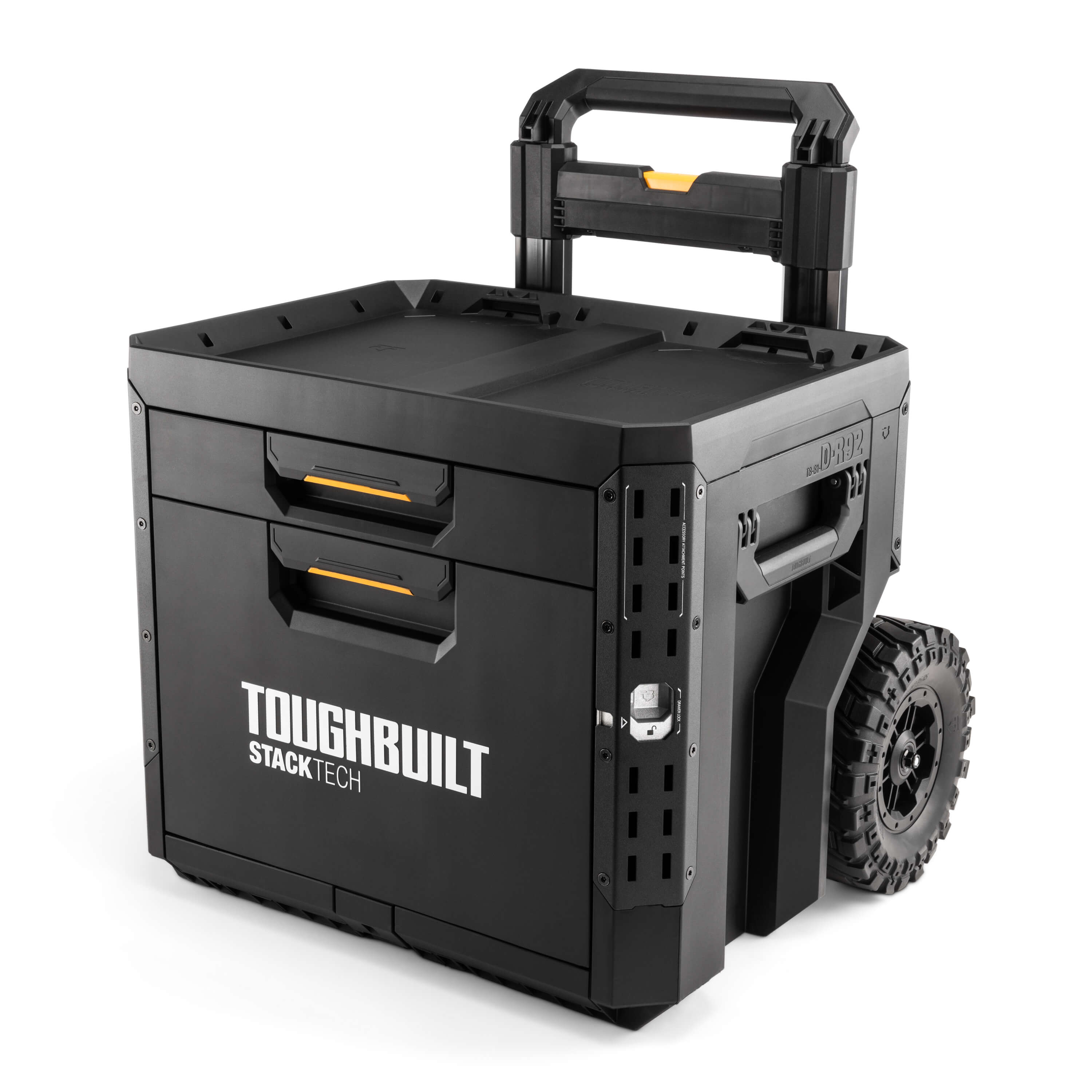Toughbuilt StackTech Rolling 2-drawer toolbox TB-B1-D-R92