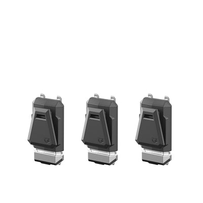 Toughbuilt StackTech Hubs 3pc mounting clips TB-B1S3-A-50