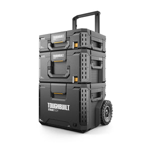 Toughbuilt Toughbuilt StackTech 3PC Rolling Tool Box Set TB-B1S3-B-70R