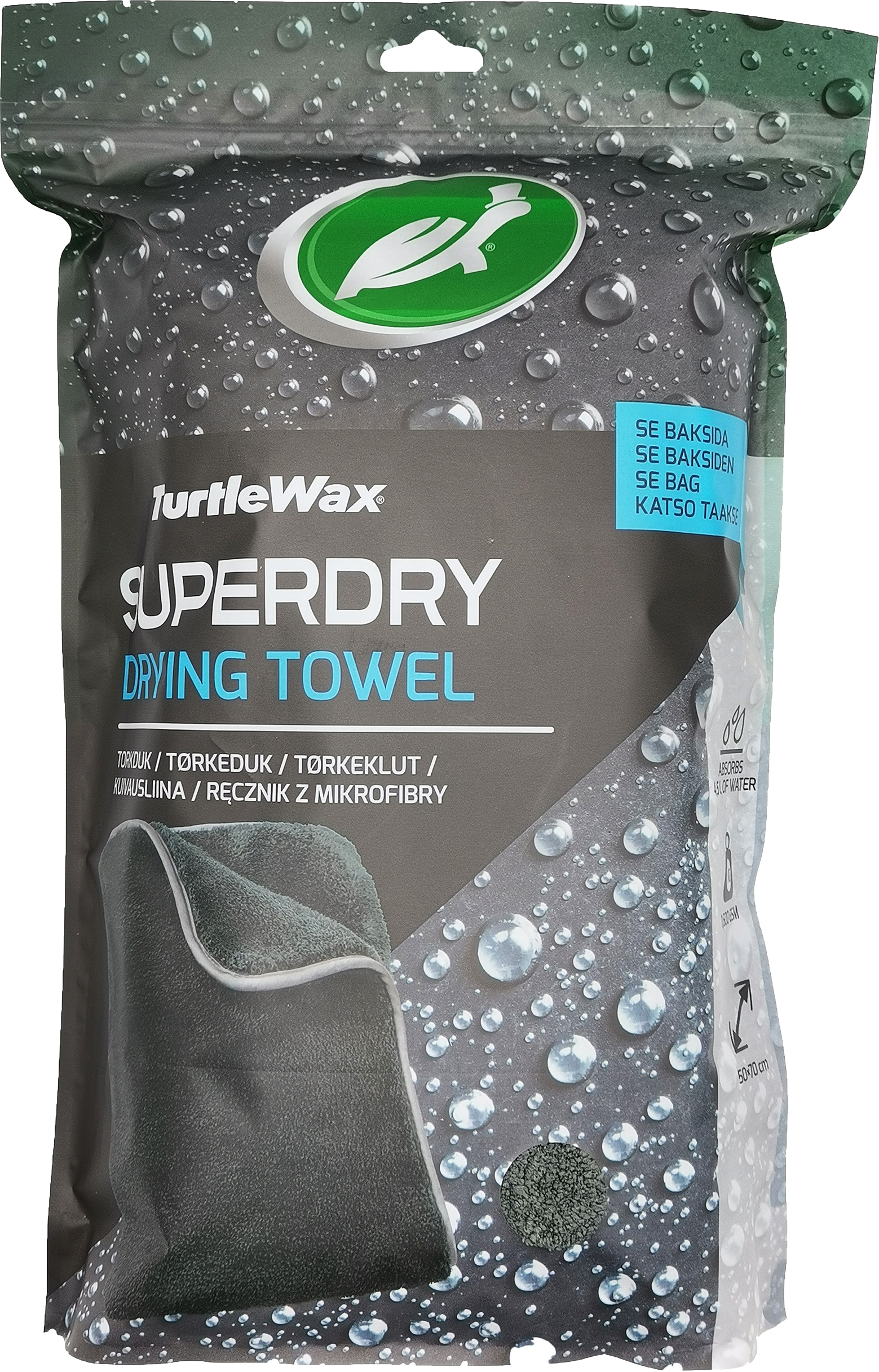 TURTLE WAX SUPERDRY TORKDUK 50x70cm