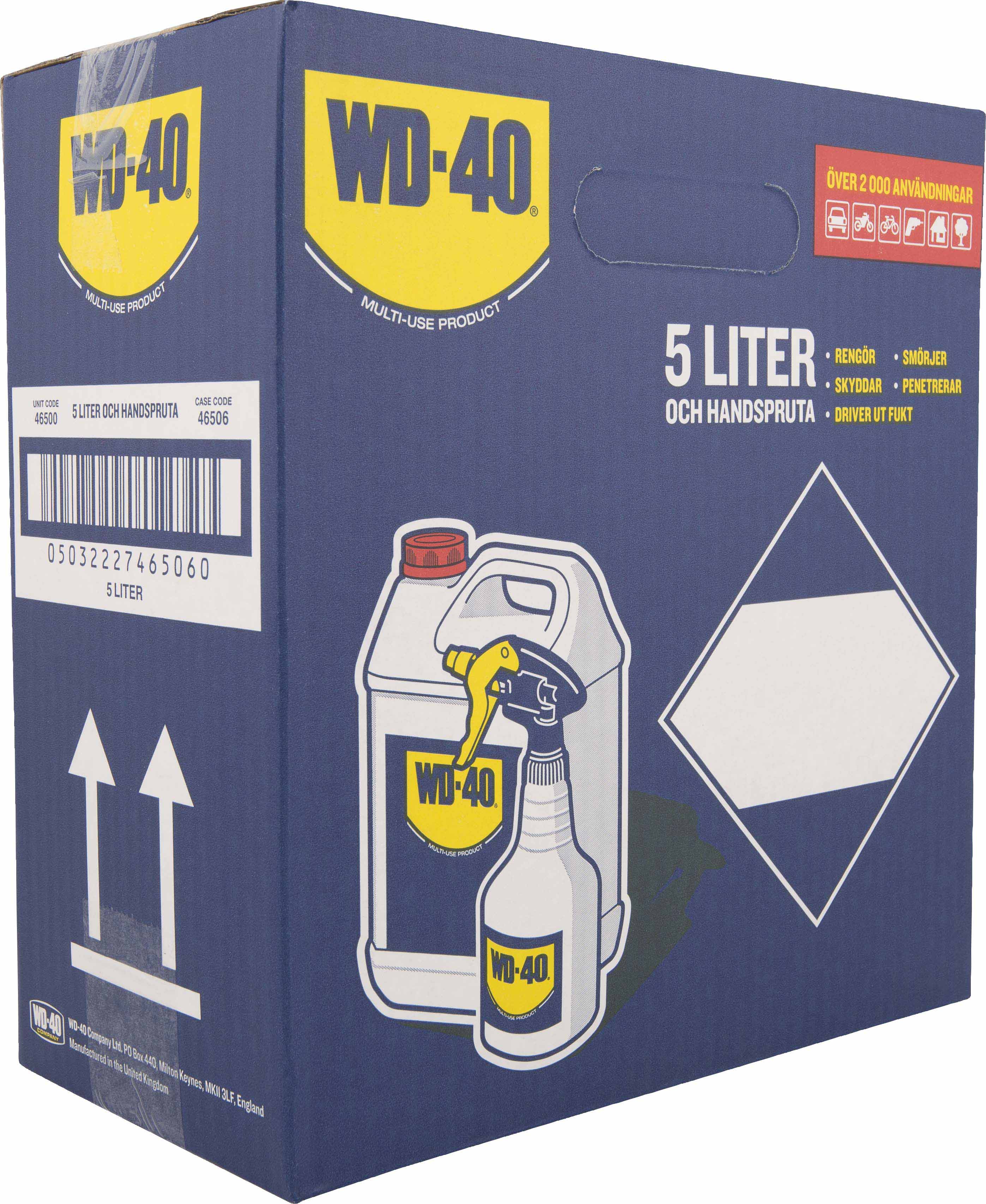 WD-40 VALUE PACK 5L + SPRAYFLASKA