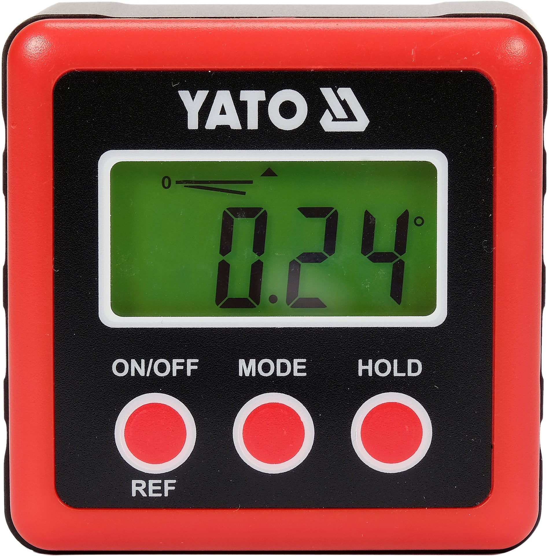 Yato Digitalt fickvattenpass och vinkelmätare m. magnet YT-71000