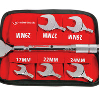 Rothenberger Torque wrench set 17mm - 29mm