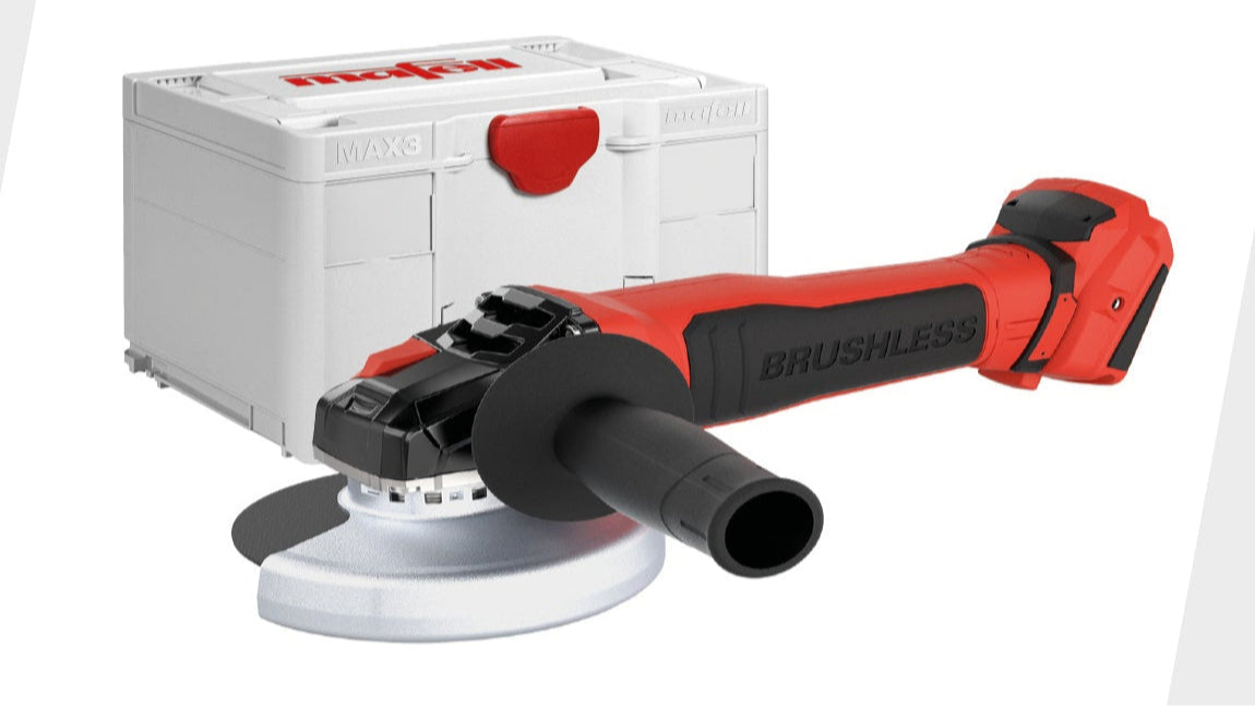 Mafell Vinkelslip WS 125-18 Pure i MAX3 - 91F102 18V Naken