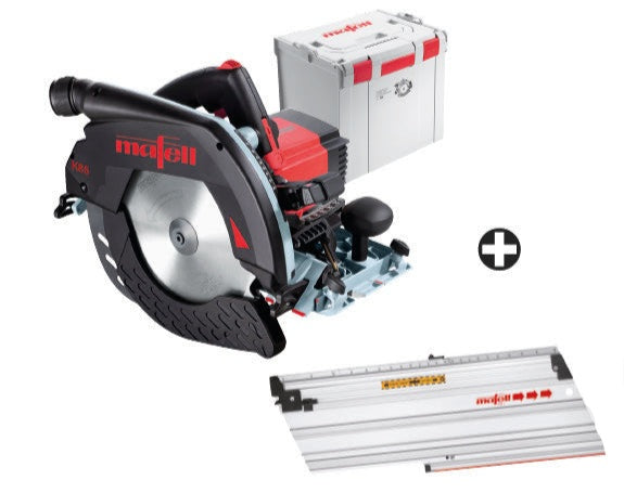 Mafell Handcirkelsåg K 85 i L-Max + Styrskena - 230V Kampanj