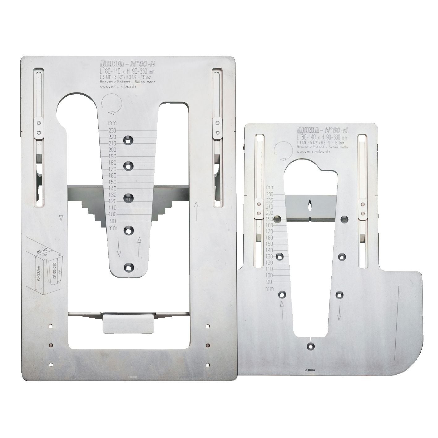 Mafell Frässchablon Arunda 80N Maxi - 91A707