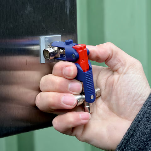 KNIPEX Vaktmästarnyckel Apparatskåpsnyckel Joint Quadro 00 11 06 V 04