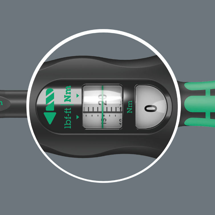 Wera 9530 Momentnyckelsats för värmepumpar/klimatsystem, 4 delar