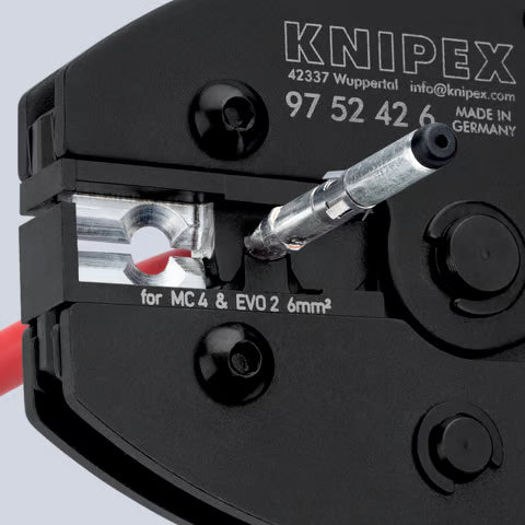 KNIPEX PreciForce SAC presstång för MC4 och MC4 Evo 2 SB - 97 52 42 6 SB