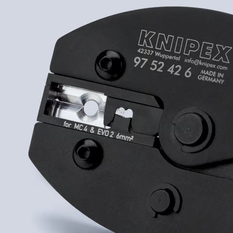 KNIPEX PreciForce SAC presstång för MC4 och MC4 Evo 2 SB - 97 52 42 6 SB