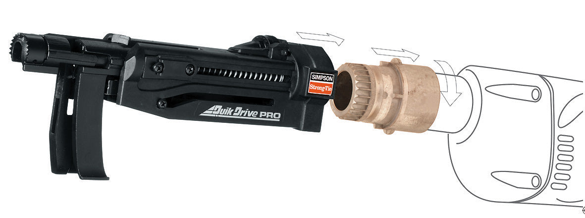 SIMPSON Strong-Tie Quik Drive adaptrar