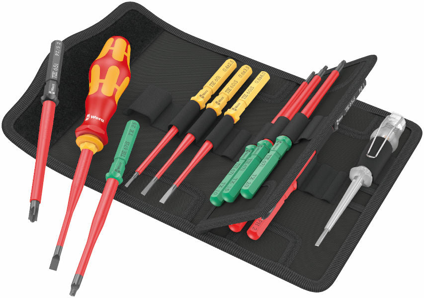 Wera Kraftform Kompakt VDE 16 extra smal 1 Tool Finder, 16 delar