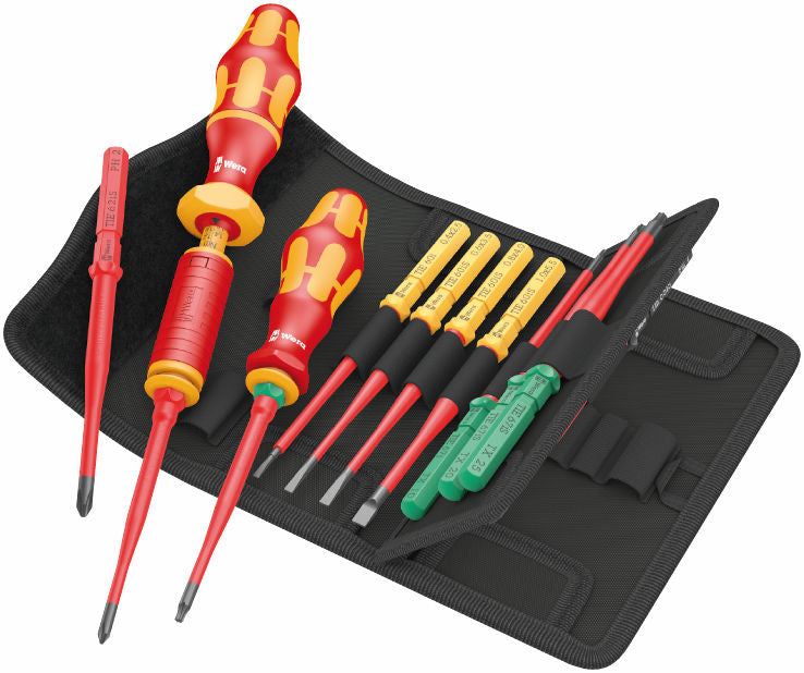 Wera Kraftform Kompakt VDE 16 Torque 1,2-3,0 Nm extra smal 1 Tool Finder, 16 delar