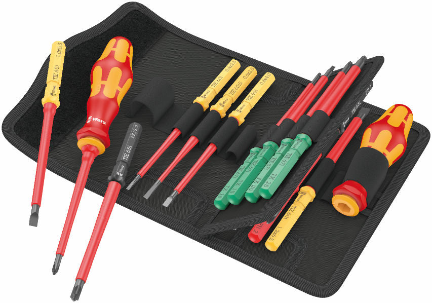 Wera Kraftform Kompakt VDE 17 Universal 1 Tool Finder, 17 delar