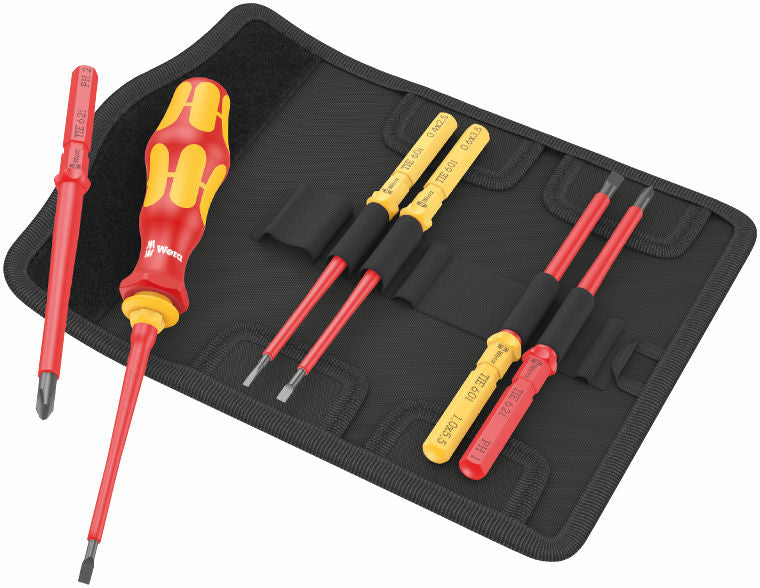 Wera Kraftform Kompakt VDE 7 Universal 1 Tool Finder, 7 delar