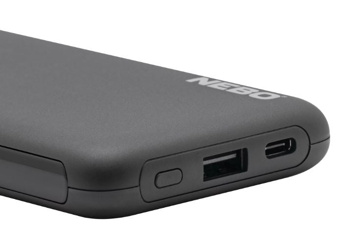 NEBO Powerbank 10K, 10 000 mAh USB-C / USB-A