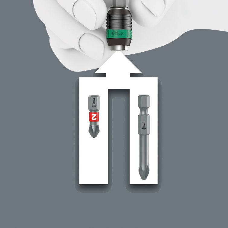 Wera Kraftform Kompakt 838 RA-R M Set 1, 15 delar