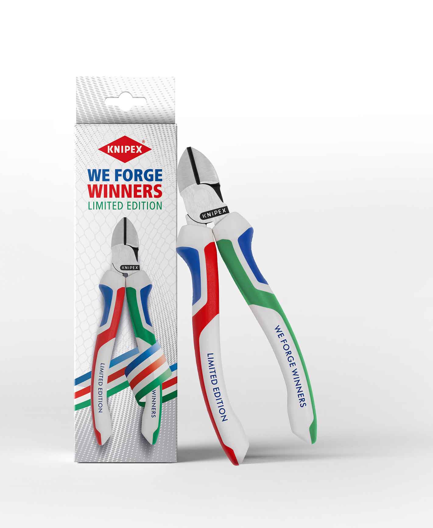 KNIPEX WE FORGE WINNERS Sidavbitare Limited Edition 160 mm