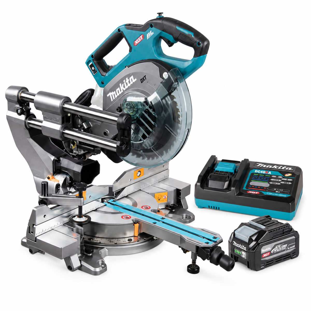 Makita Kap- och gersåg XGT 40V med Powerpack PSKGRU1 - LS002GZ01 OktoberFÖRfest