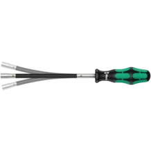 Wera 391 Slangklämmeskruvmejsel 7mm med böjlig klinga