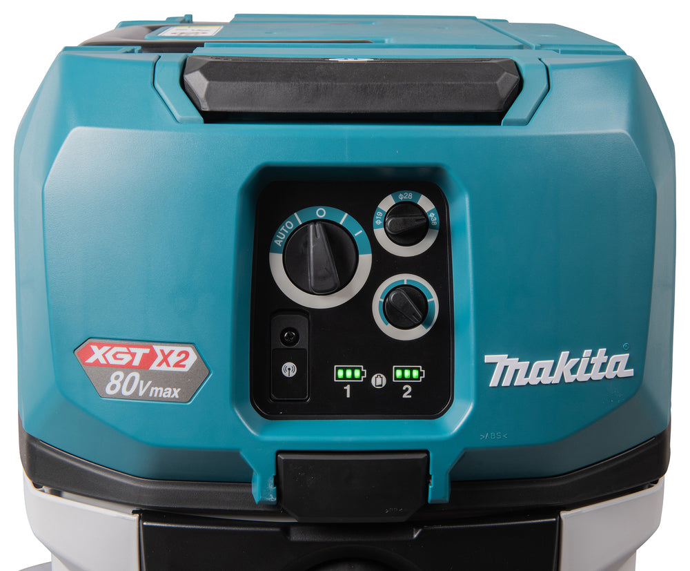 Makita Dammsugare XGT 2x40V + 2x5Ah + Dubbelladdare  VC006GMZ01