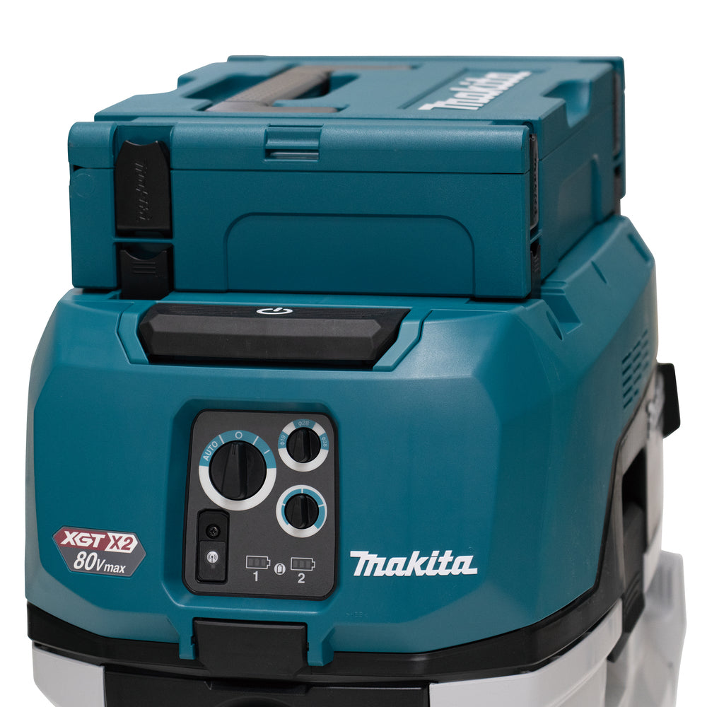 Makita Dammsugare XGT 2x40V + 2x5Ah + Dubbelladdare  VC006GMZ01