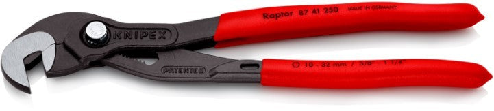 KNIPEX Muttertång "Papegojkäft" 250mm 10-32mm