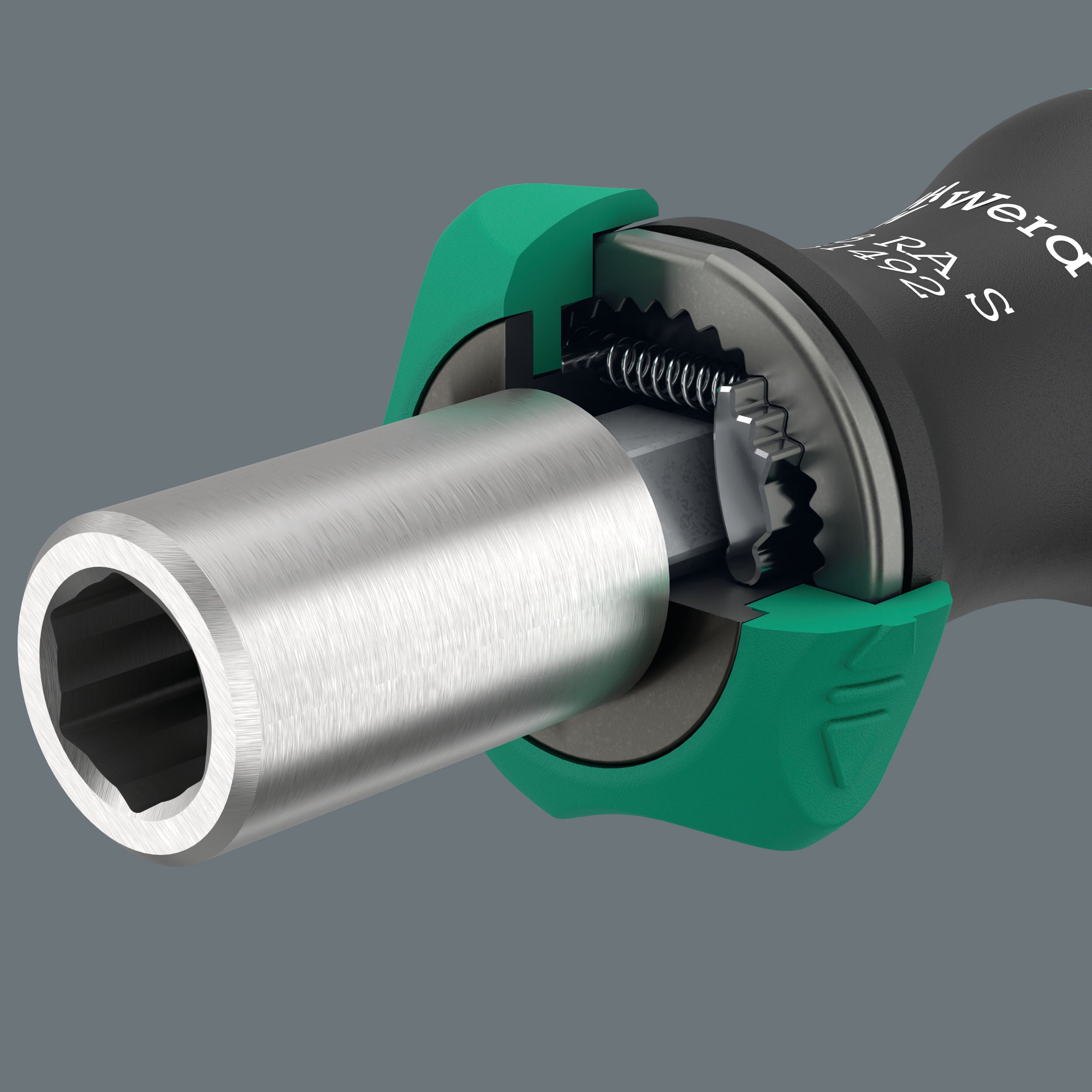 Wera 838 RA S bitshandtag med spärrfunktion, 1/4"