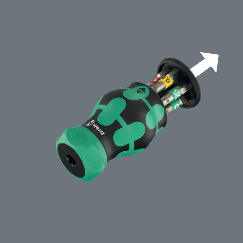 Wera Kraftform Kompakt Stubby magasin RA 1, 6 delar