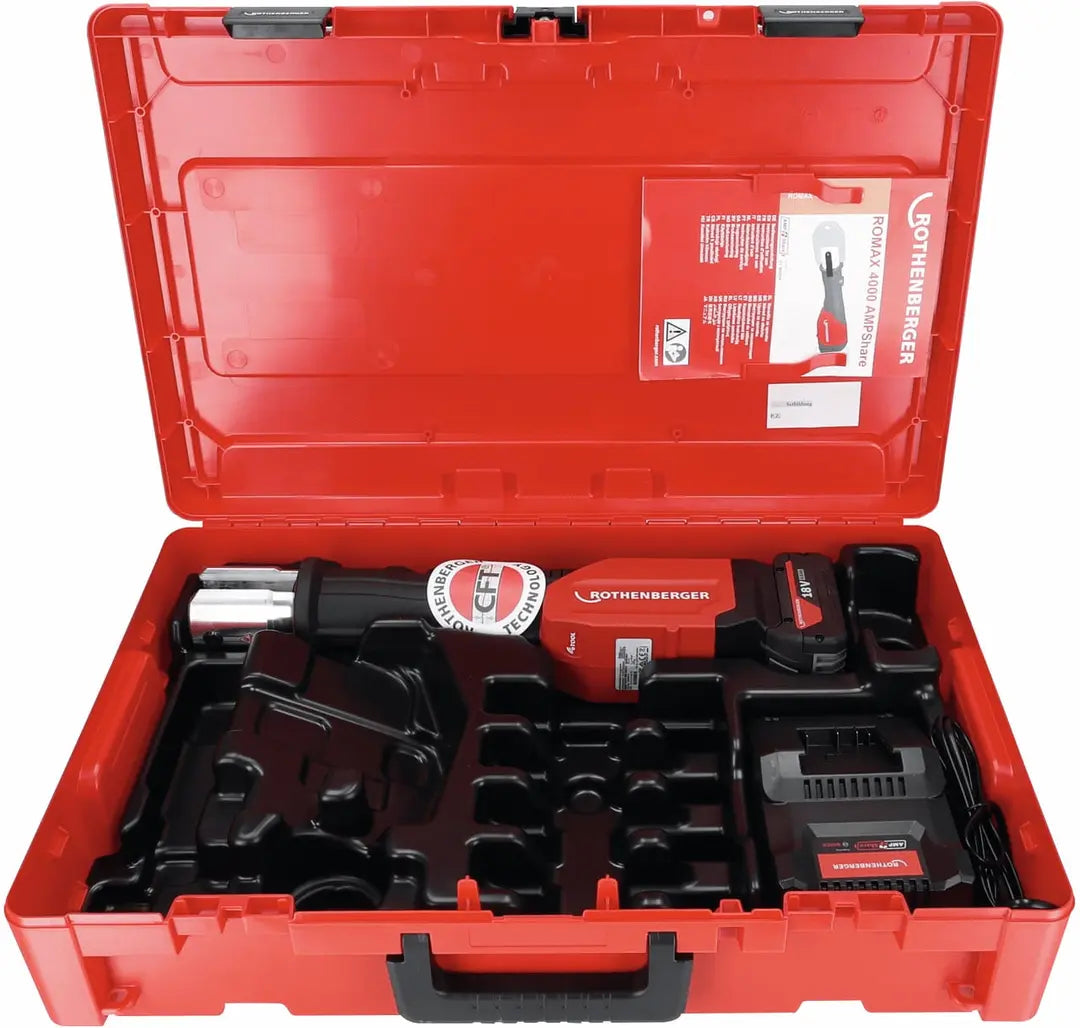 Rothenberger ROMAX 4000 BASIC SET 4 AH, EU AMP - 1000004165 Vinterkampanj