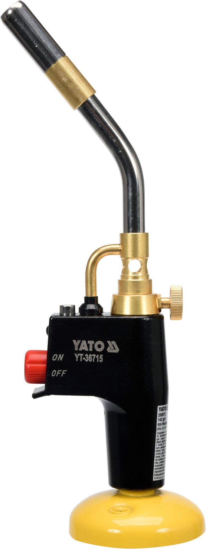 Yato Turbo Gasbrännare 360° med Piezotändning - YT-36715