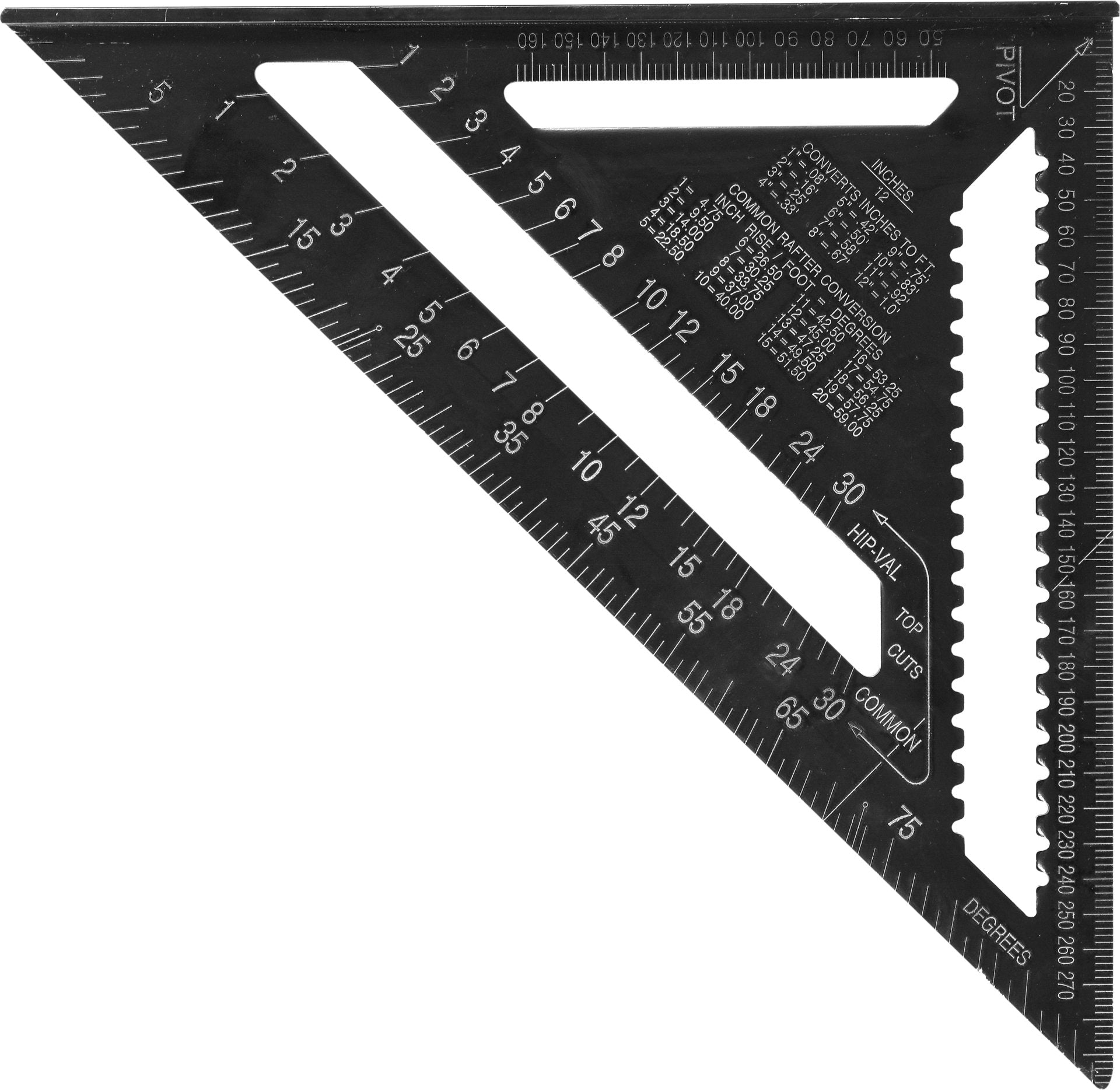 Yato Vinkelhake Speed Square i aluminium 300mm - YT-70787