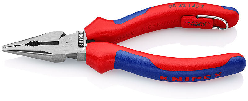 Knipex Spetsig kombinationstång, Med fästögla - 08 22 145 T