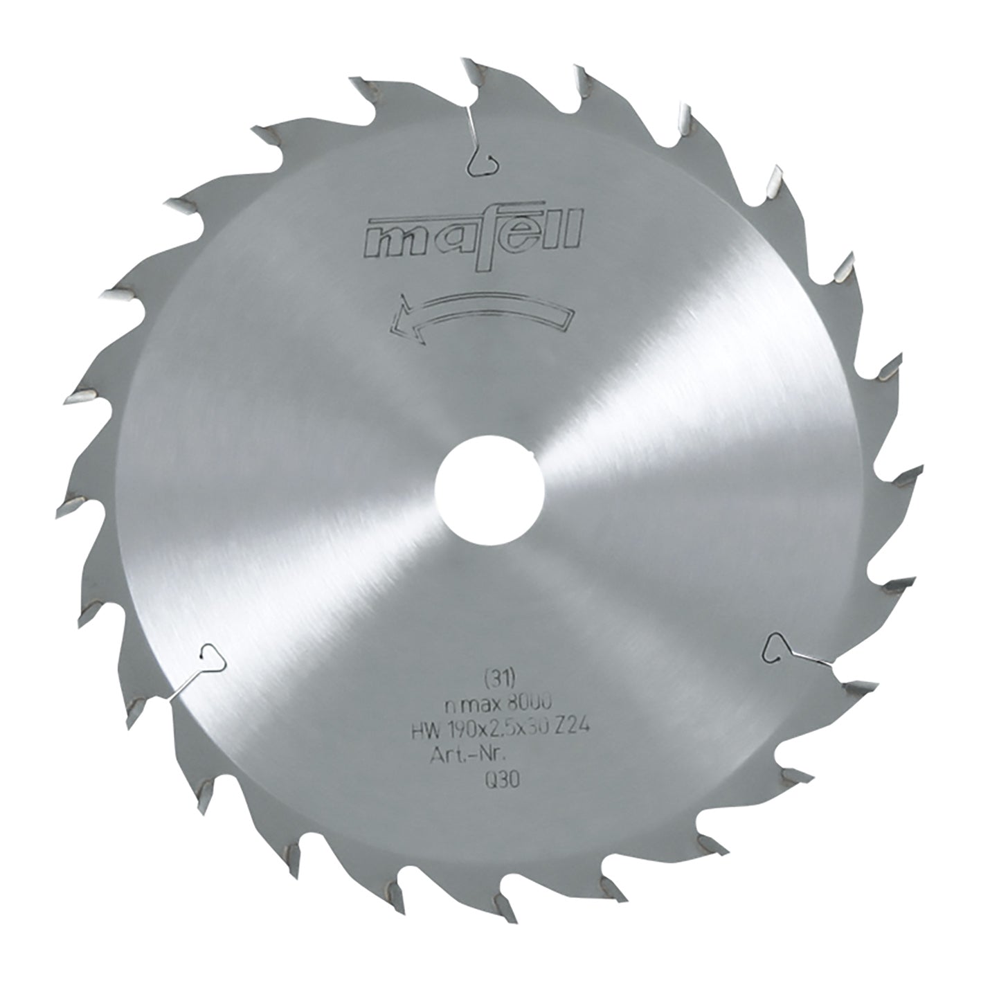 Mafell HM-Klinga, 168 x 1,2/1,8 x 20 mm, Z 24, WZ