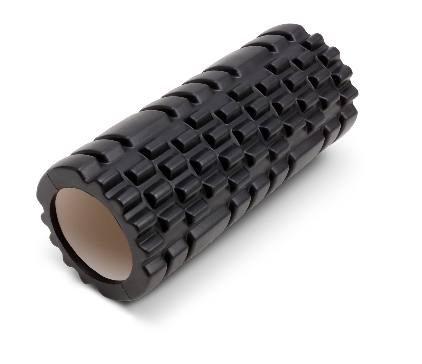 Yogaroller / foam roller 33cm bred svart