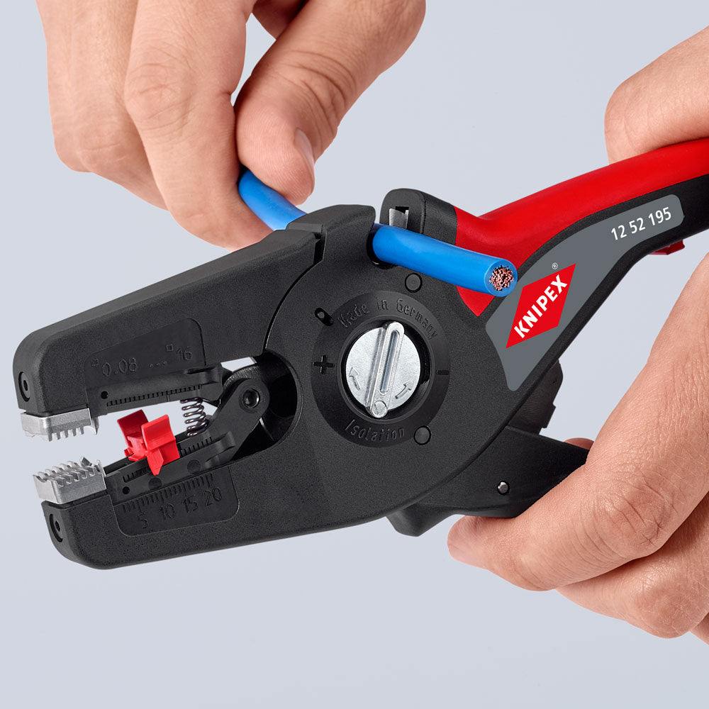 Knipex PreciStrip16 avisoleringstång 12 52 195