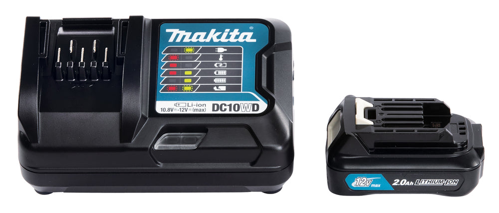 Makita Powerpack CXT 1st 12V 2Ah batteri och laddare 191B50-9