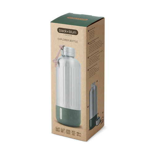 Explorer Thermo bottle Black+Blum Large 850 ml Oliv