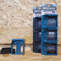 BLUE StealthMounts Battery Mounts for Makita 40v XGT (6 pack )