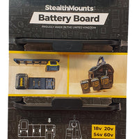 StealthMounts Dewalt Battery Board